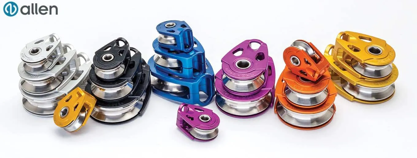 Motón Dynamic 20MM EXTREMO ALTA CARGA NEGRO - Allen - Motones de rodamientos de bolas - Sail Zonda