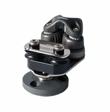 Base Giratoria de Rodamiento a Bolillas Pequeña y Mordaza Cam para Skiff - Allen - Mordazas - Sail Zonda