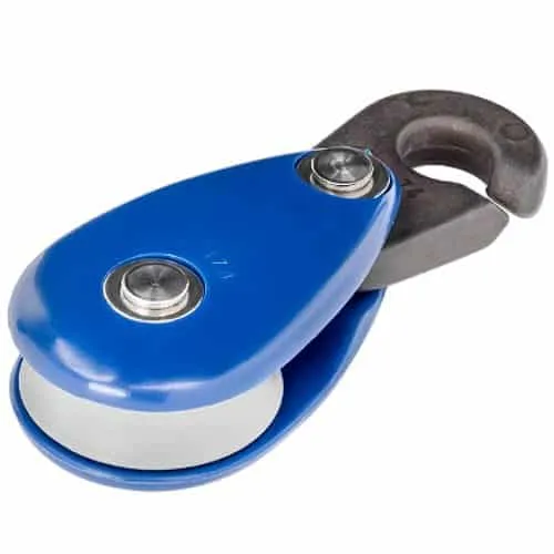 Motón de Nylon 29MM y Clip Inglefield - Allen - Motones sin rodamientos - Sail Zonda