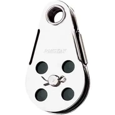 Motón de Cable, Remache Superior, Roldana Nylatron - Ronstan - Motones especiales y para cable - Sail Zonda