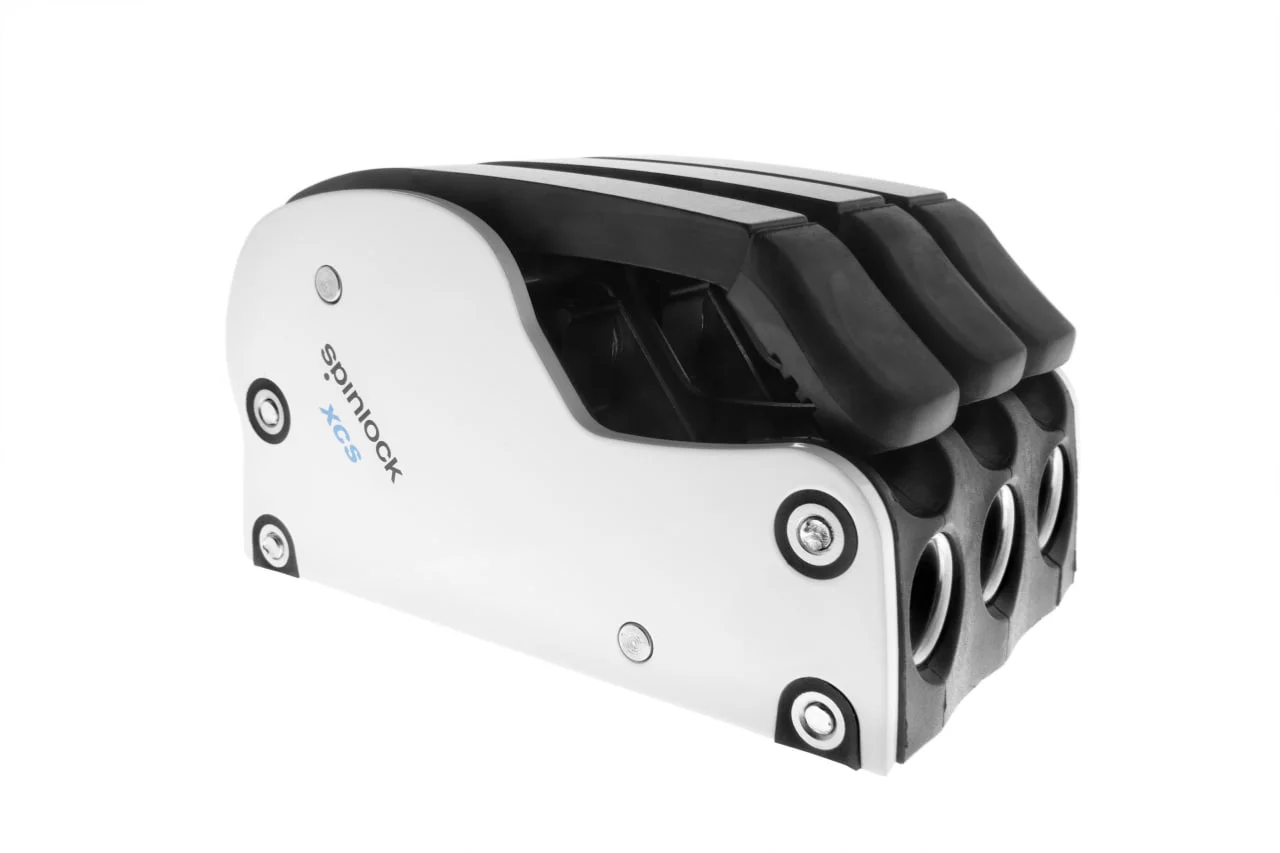 Stopper XCS, Cabo 6-10mm, Blanca - Triple - Spinlock - Stoppers y jammers - Sail Zonda